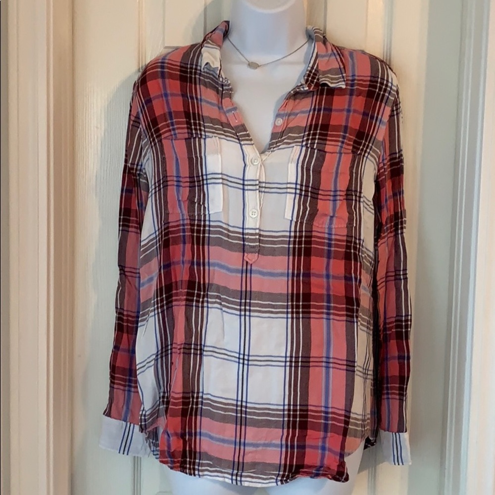 SO Plaid Long sleeve shirt